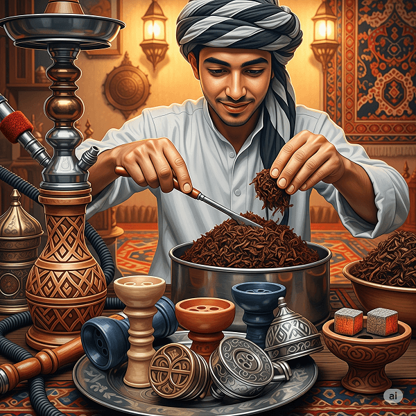 اجزای قلیان - آموزش ساخت قلیان