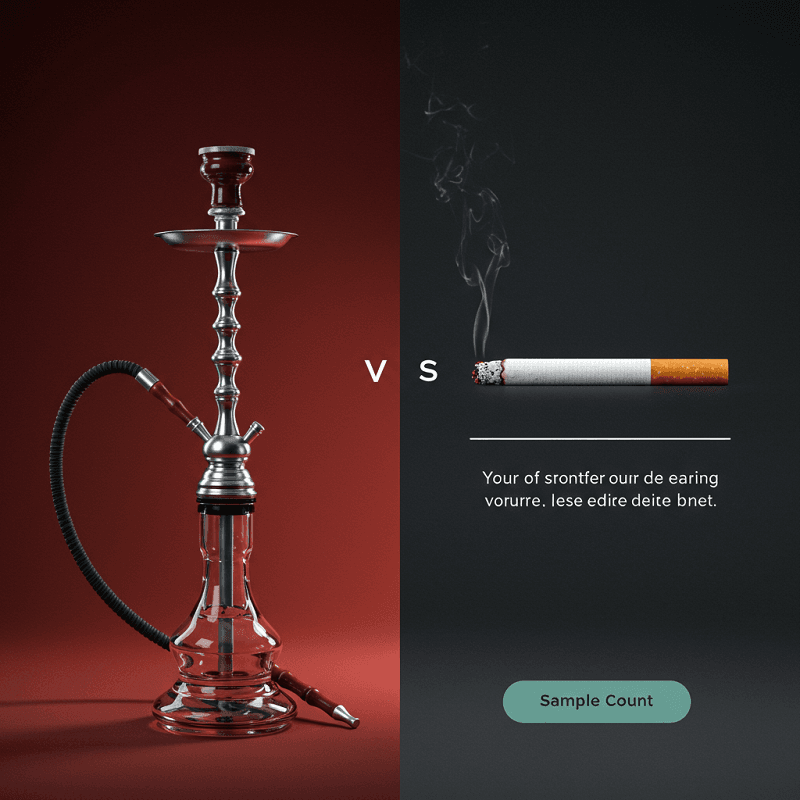 فرق قلیان و سیگار