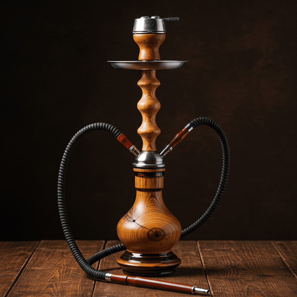قلیان چوبی (Wooden Hookah)