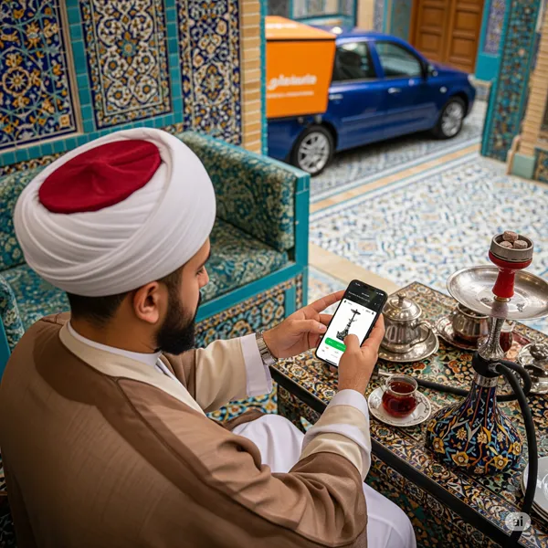 سرویس قلیون VIP غرب تهران
