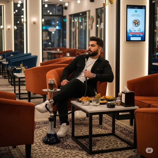 سفارش قلیان در محل