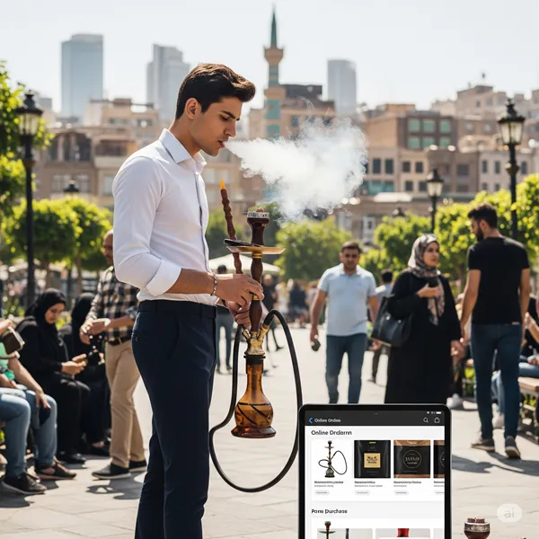 سفارش قلیون شبانه‌روزی