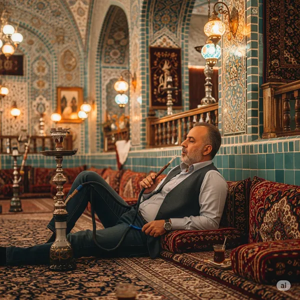 قلیون با سرویس کامل