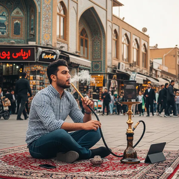 قلیون با پیک فوری تهران