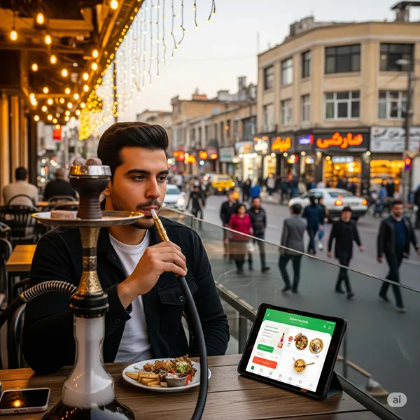 قلیون شبانه‌روزی غرب تهران